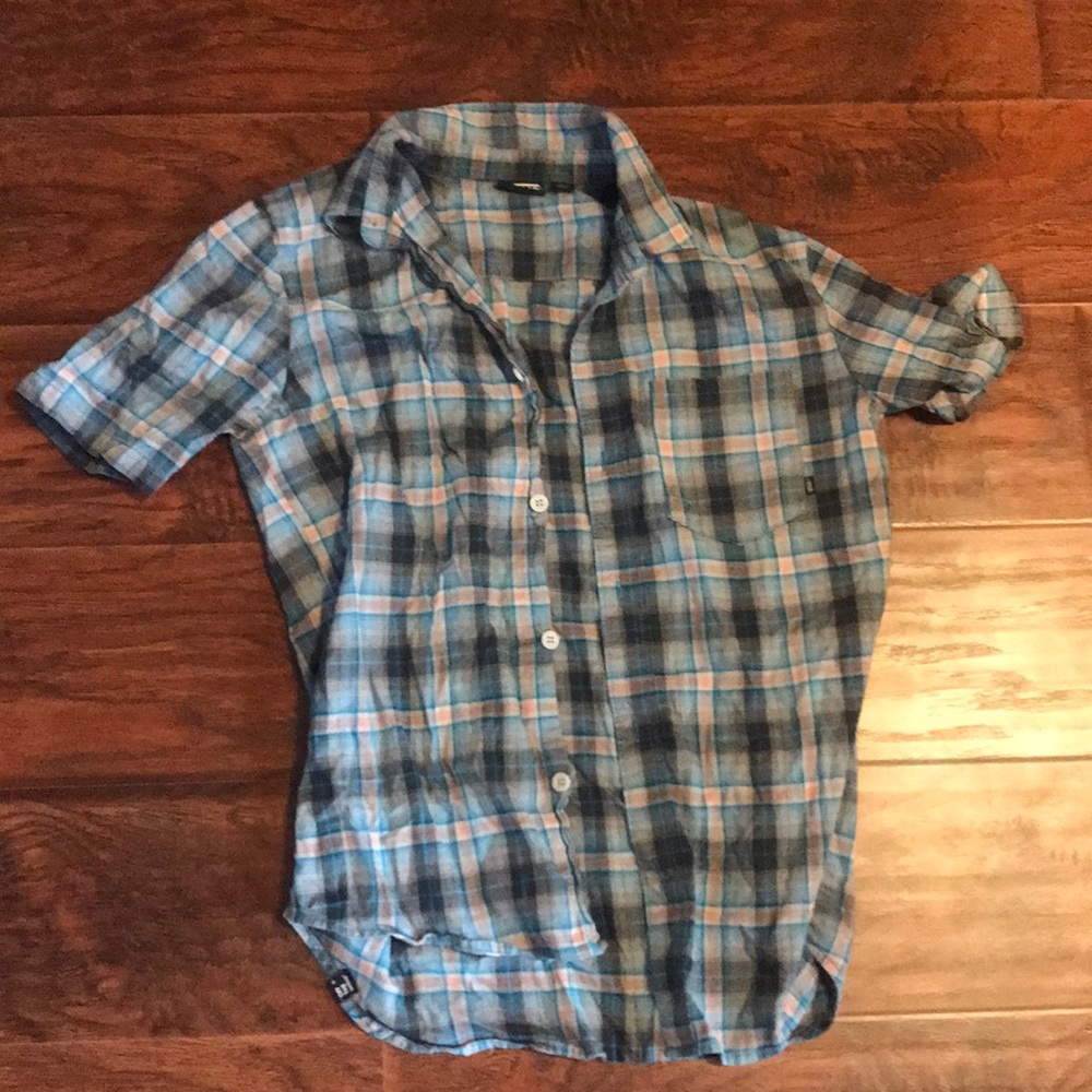 Boys plaid shirt